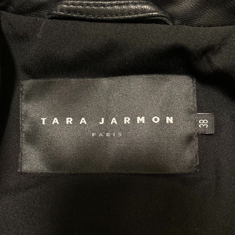 Other Other TARA JARMON Lamb Leather Double Riders Jacket Leather Outerwear DUTY FREE for USA Size ONE SIZE - 7 Thumbnail