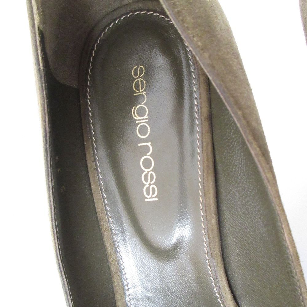 Other Other Sergio Rossi Suede Pumps Leather Shoes DUTY FREE for USA Size ONE SIZE - 5 Thumbnail