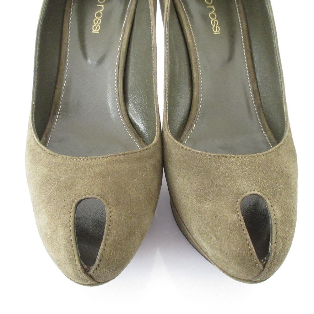 Other Other Sergio Rossi Suede Pumps Leather Shoes DUTY FREE for USA Size ONE SIZE - 2 Thumbnail