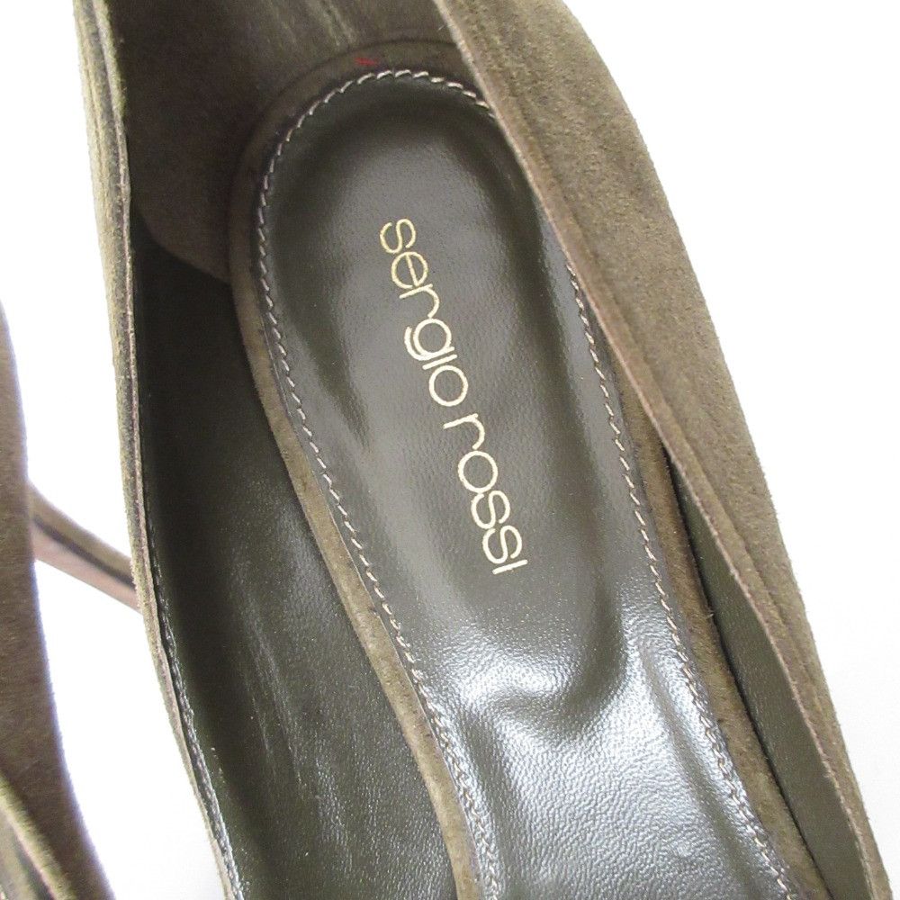 Other Other Sergio Rossi Suede Pumps Leather Shoes DUTY FREE for USA Size ONE SIZE - 6 Thumbnail