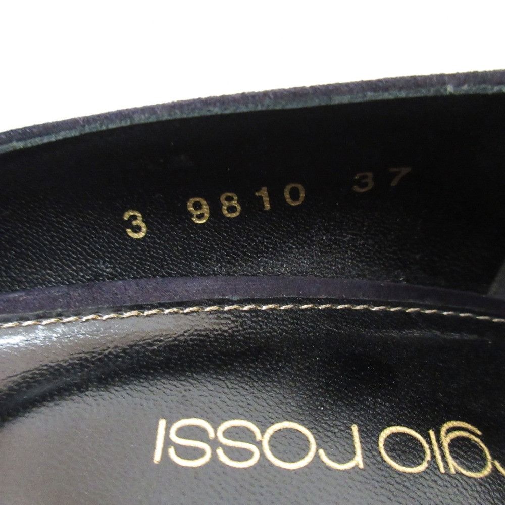 Other Other Sergio Rossi Suede Open Toe Pumps Textile Shoes DUTY FREE for USA Size ONE SIZE - 8 Thumbnail