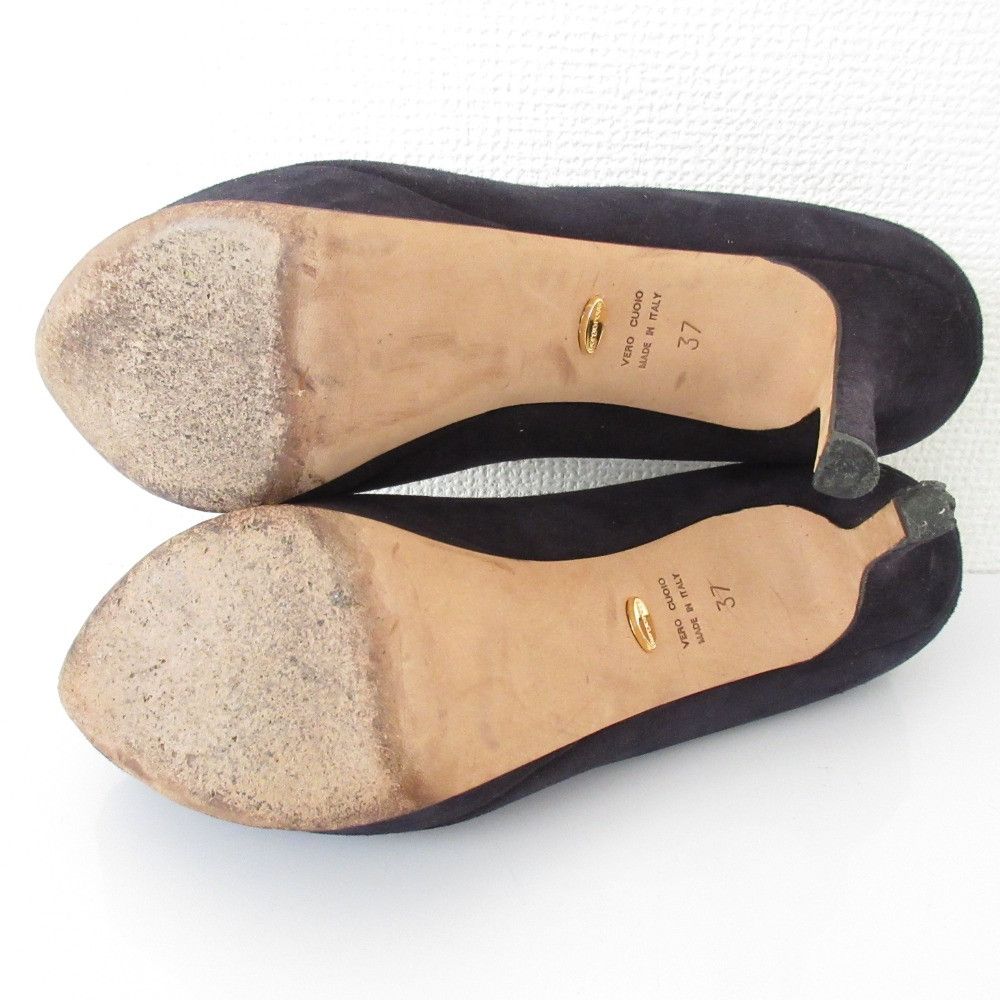 Other Other Sergio Rossi Suede Open Toe Pumps Textile Shoes DUTY FREE for USA Size ONE SIZE - 6 Thumbnail
