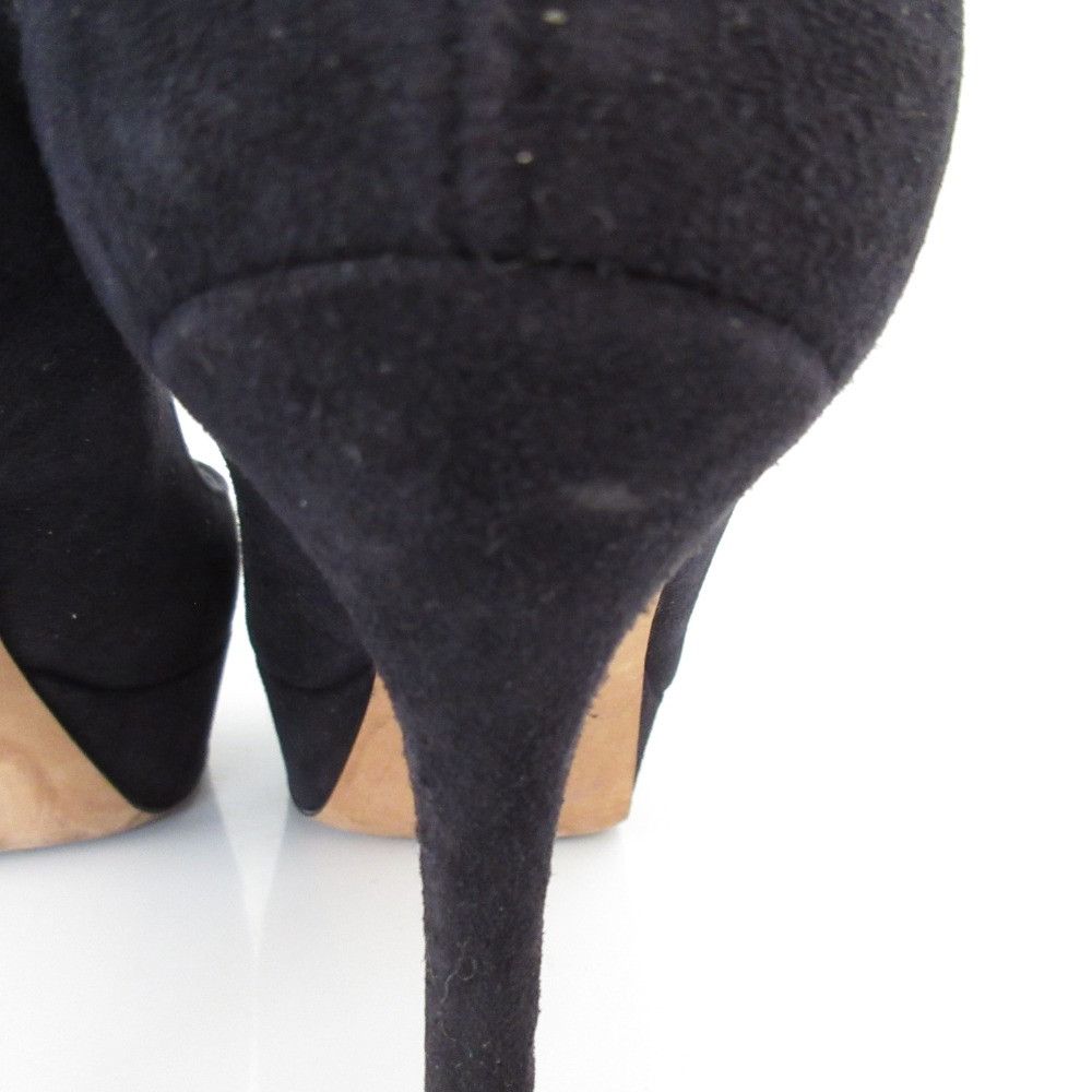 Other Other Sergio Rossi Suede Open Toe Pumps Textile Shoes DUTY FREE for USA Size ONE SIZE - 14 Thumbnail