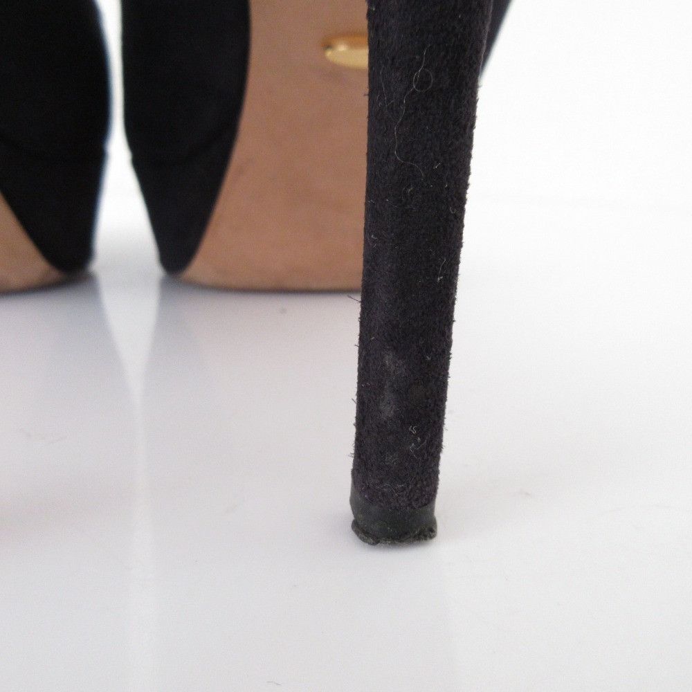 Other Other Sergio Rossi Suede Open Toe Pumps Textile Shoes DUTY FREE for USA Size ONE SIZE - 17 Thumbnail