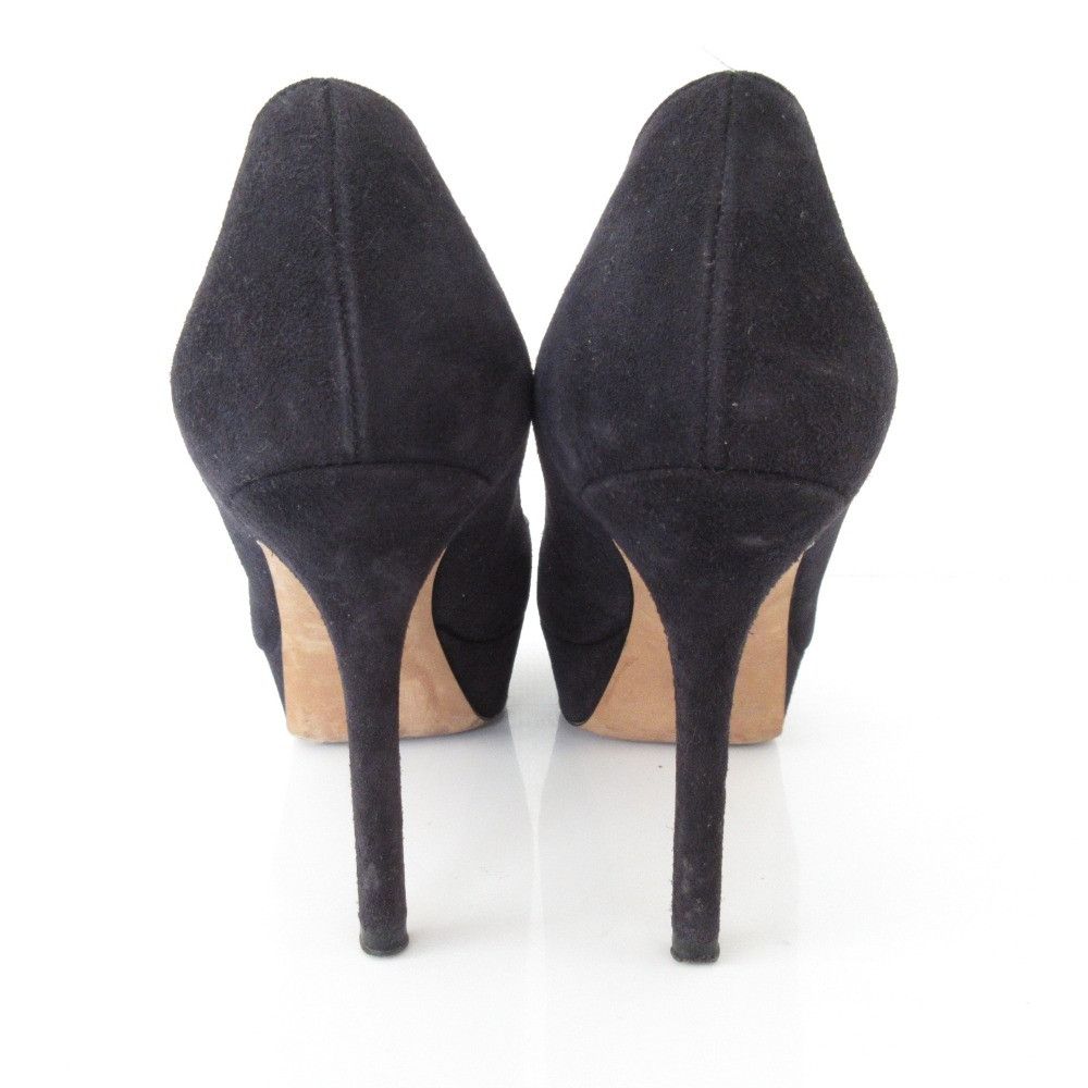 Other Other Sergio Rossi Suede Open Toe Pumps Textile Shoes DUTY FREE for USA Size ONE SIZE - 3 Thumbnail
