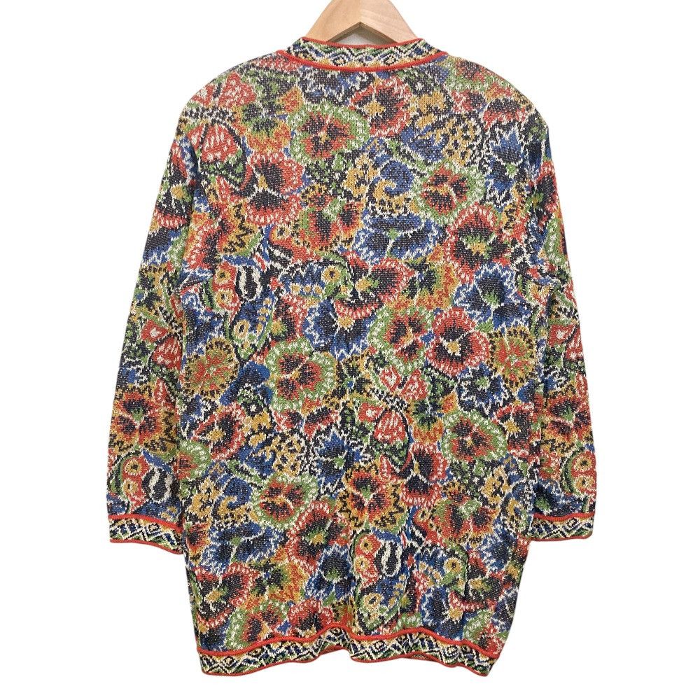 Missoni Missoni Missoni Flower Knit Cardigan Textile Tops DUTY FREE for USA Size ONE SIZE - 2 Thumbnail