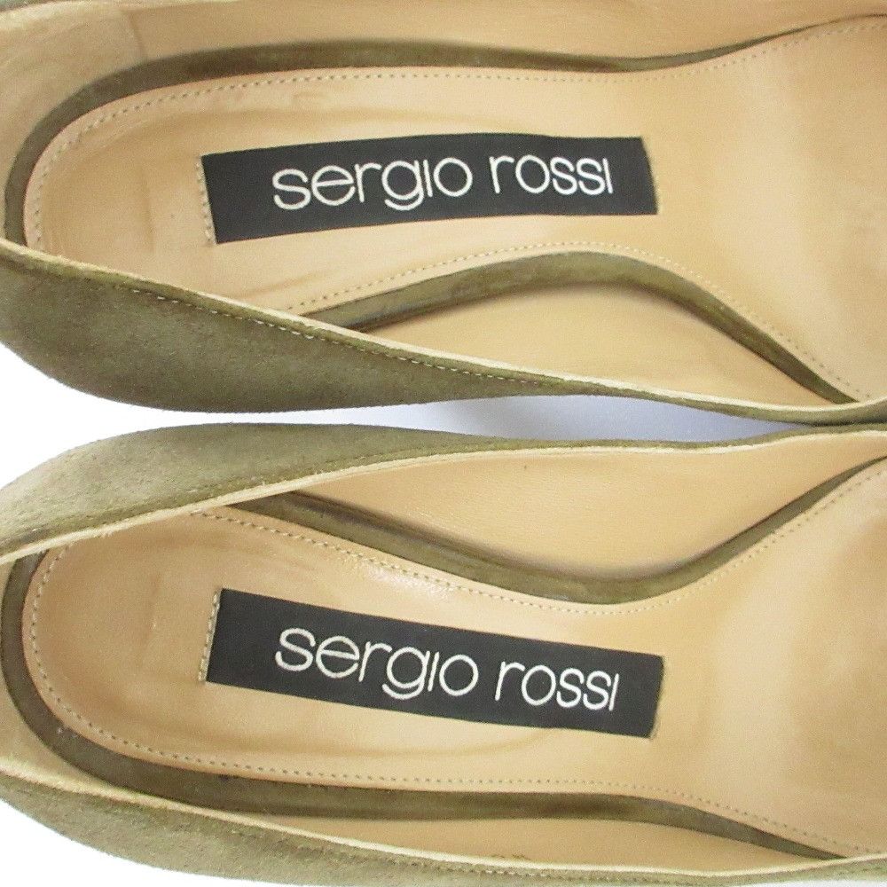 Other Other Sergio Rossi Suede Pointed Toe Pumps Leather Shoes DUTY FREE for USA Size ONE SIZE - 5 Thumbnail