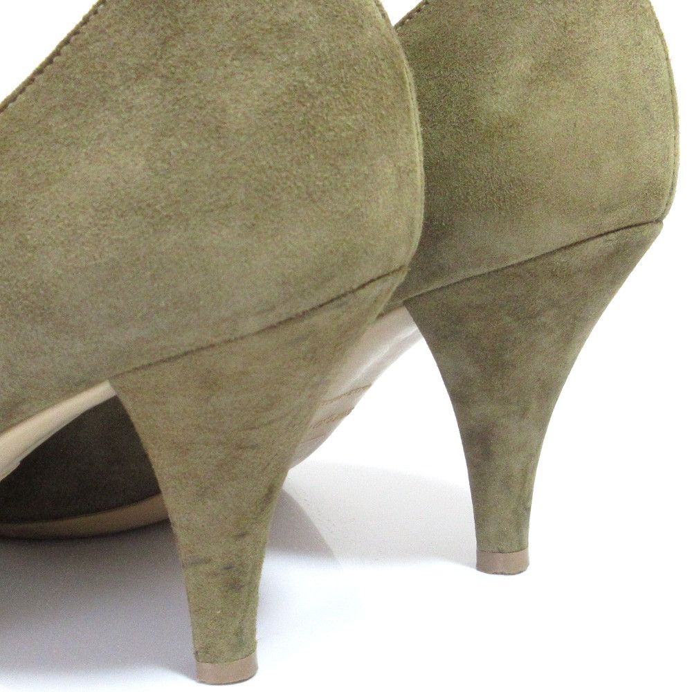 Other Other Sergio Rossi Suede Pointed Toe Pumps Leather Shoes DUTY FREE for USA Size ONE SIZE - 17 Thumbnail