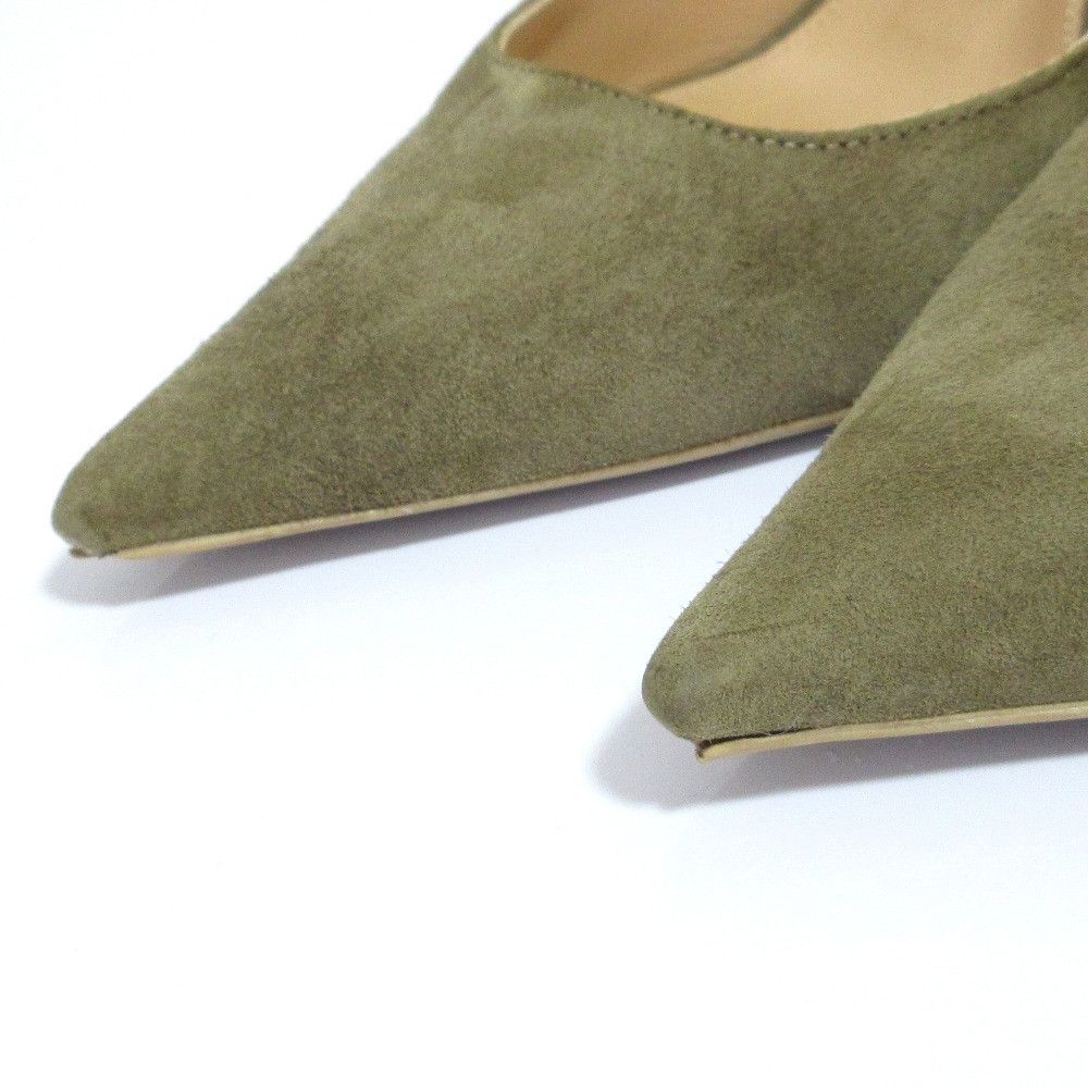 Other Other Sergio Rossi Suede Pointed Toe Pumps Leather Shoes DUTY FREE for USA Size ONE SIZE - 18 Thumbnail