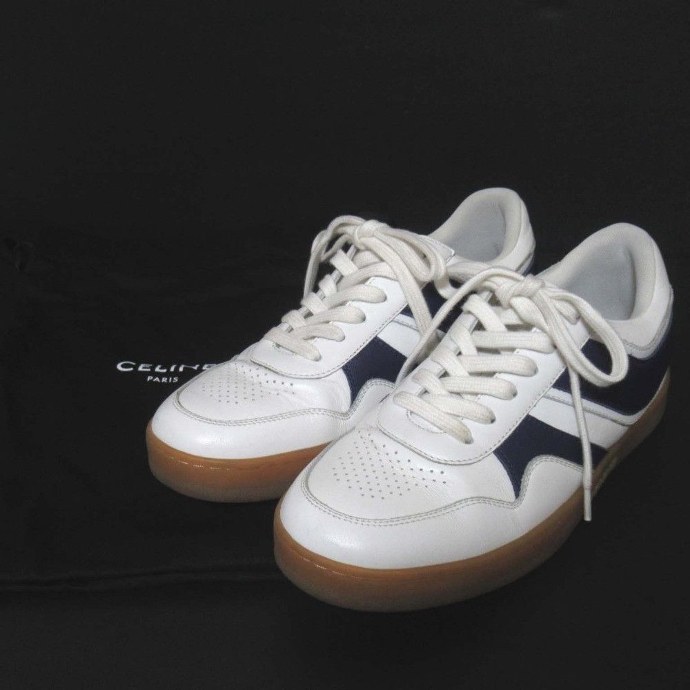 Celine Celine Celine Trainer Low Sneakers Leather Shoes DUTY FREE for USA Size ONE SIZE - 10 Thumbnail
