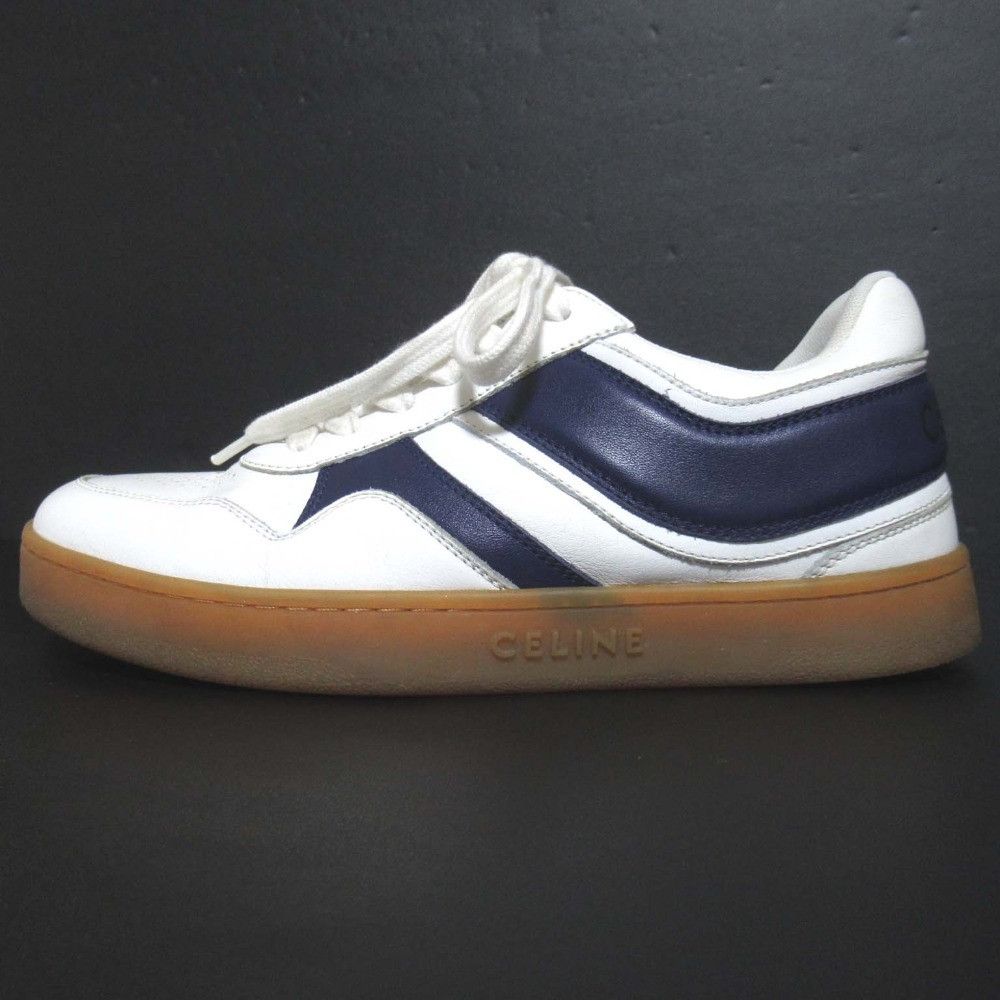Celine Celine Celine Trainer Low Sneakers Leather Shoes DUTY FREE for USA Size ONE SIZE - 2 Thumbnail