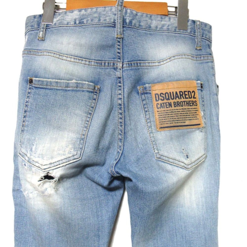 Dsquared2 Dsquared2 DSQUARED2 Super Twinky Jean Denim Pants Textile Jeans DUTY FREE for USA Size ONE SIZE - 4 Thumbnail