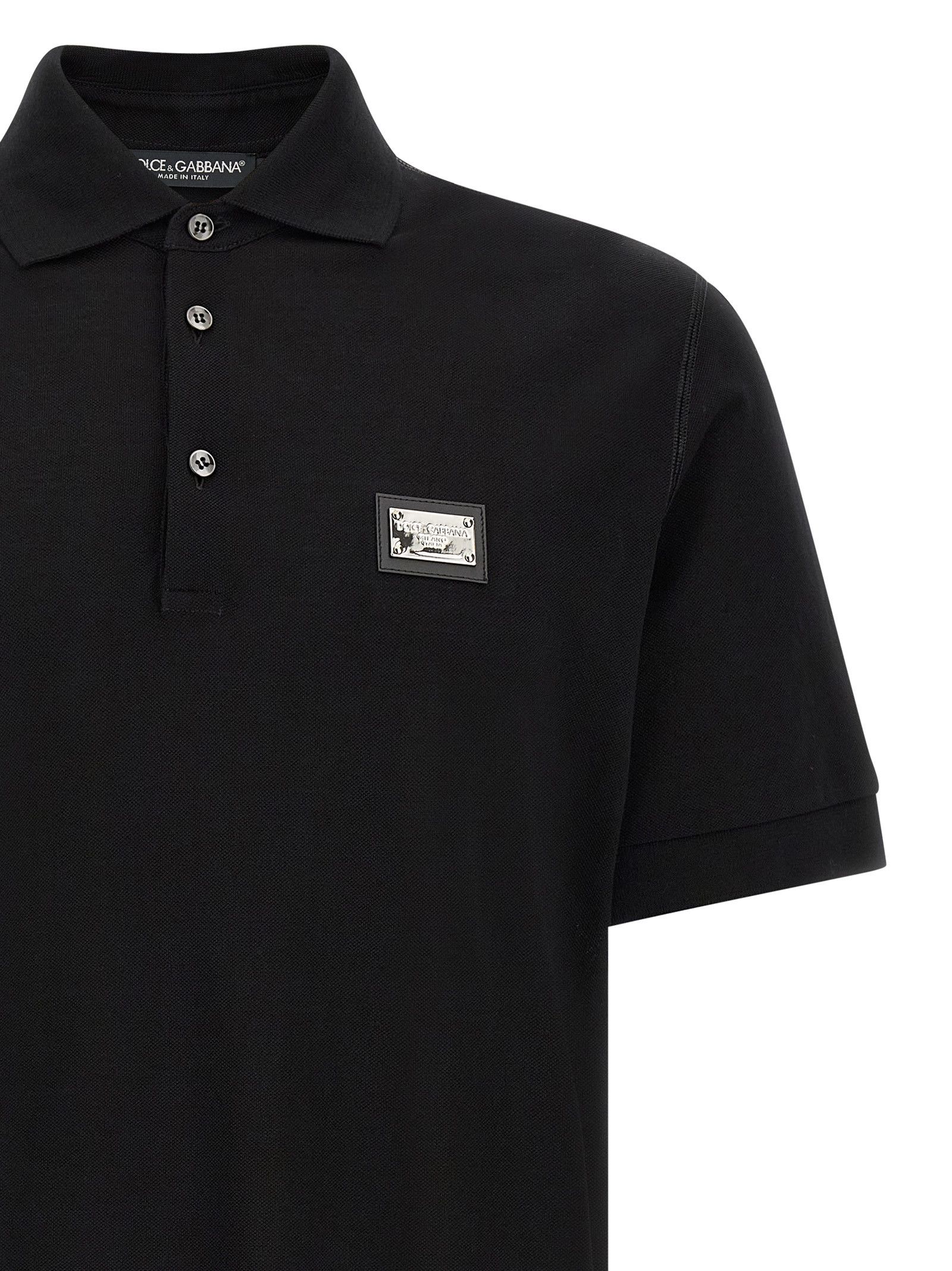 Dolce & Gabbana Logo Plate Polo Shirt Size US M / EU 48-50 / 2 - 3 Thumbnail