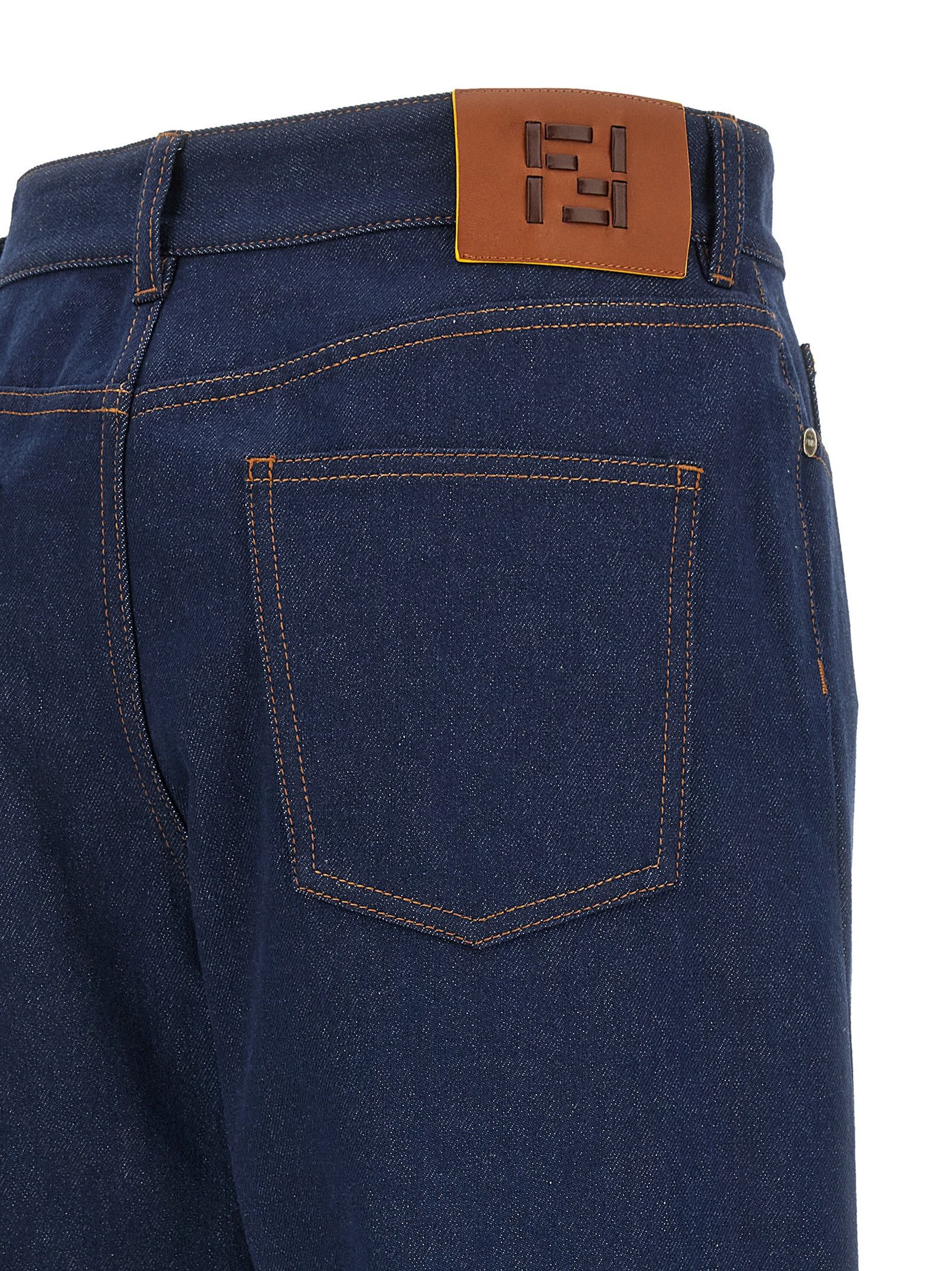 Fendi 'Ff Reverse' Jeans Size 30" / US 8 / IT 44 - 4 Thumbnail