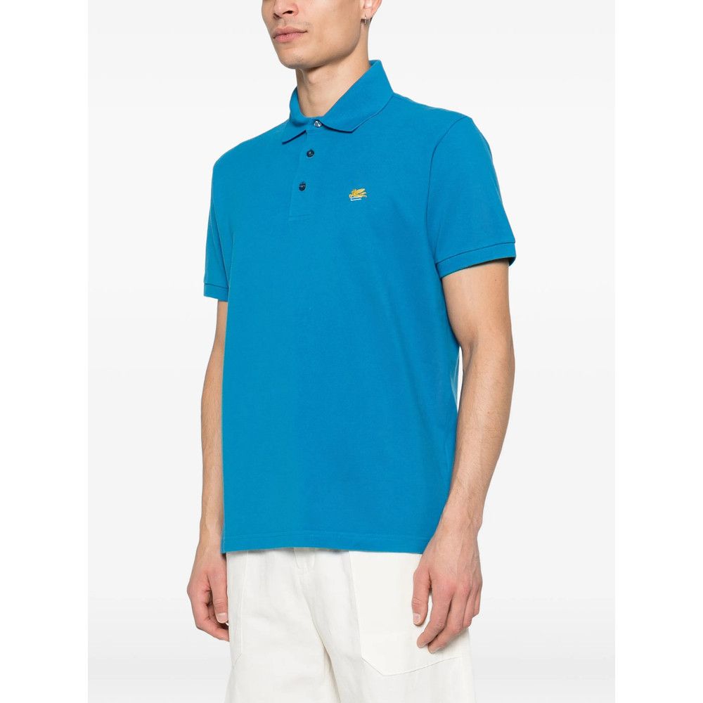 Etro Etro BLUE Polo Shirts Size US XL / EU 56 / 4 - 2 Thumbnail