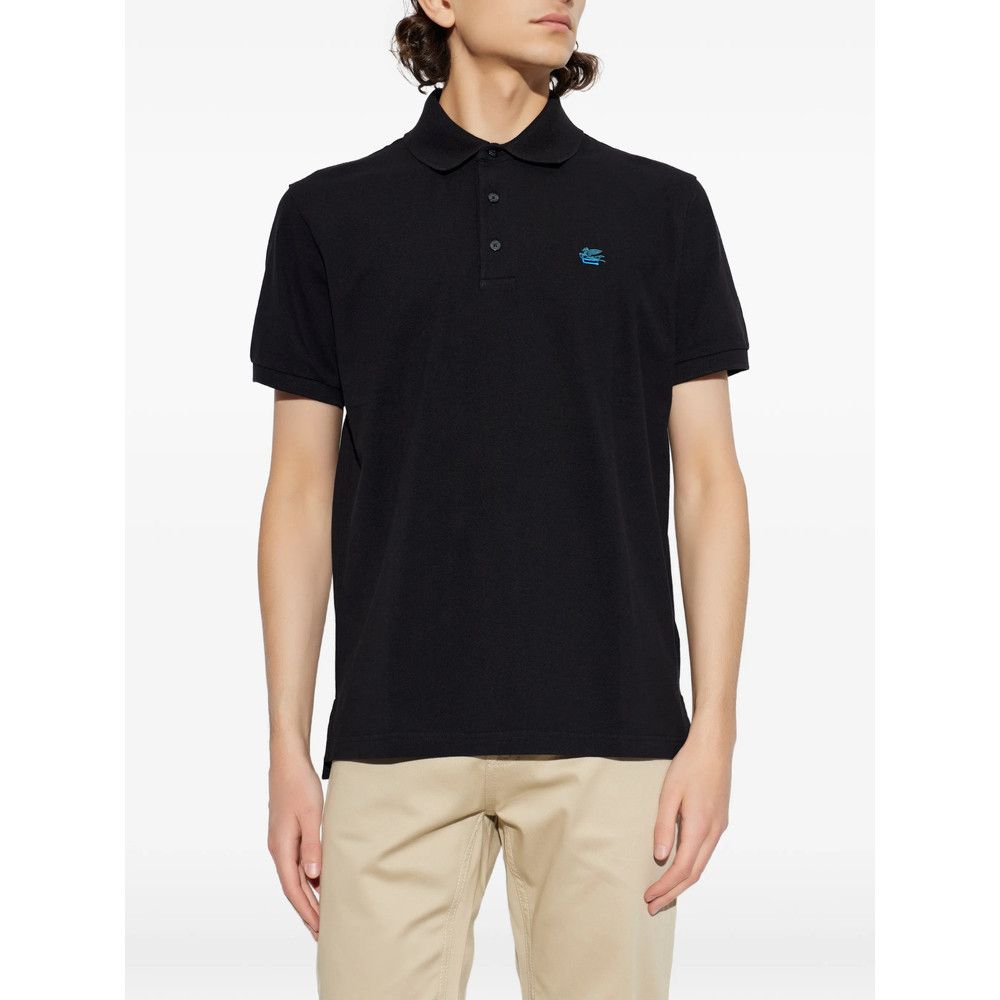 Etro Etro BLACK Polo Shirts Size US M / EU 48-50 / 2 - 3 Thumbnail