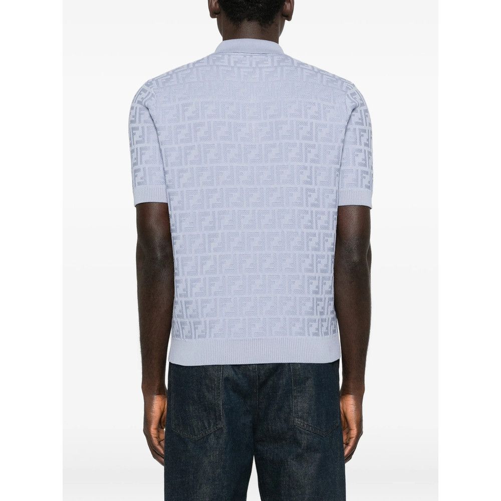 Fendi Fendi BLUE Polo Shirts Size US M / EU 48-50 / 2 - 3 Thumbnail