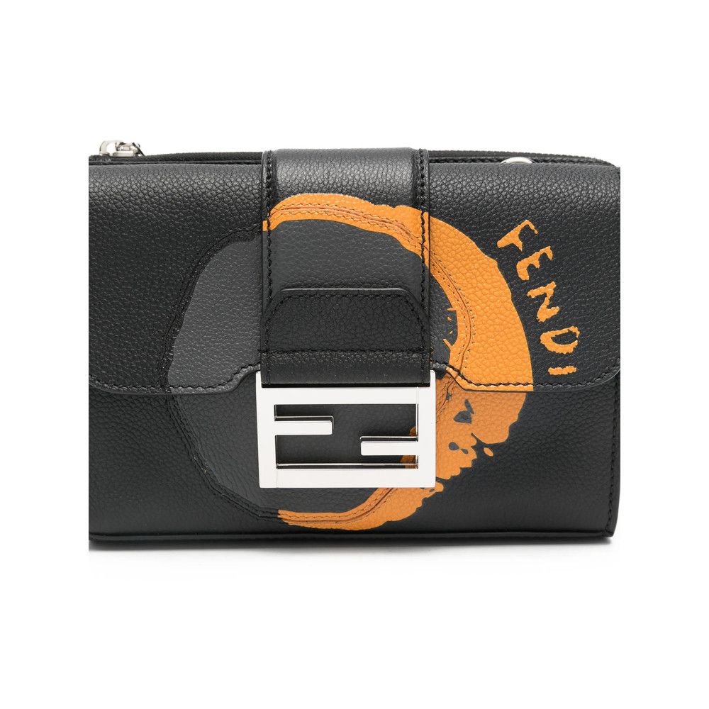 Fendi Fendi BLACK Messenger Bags Size ONE SIZE - 5 Thumbnail