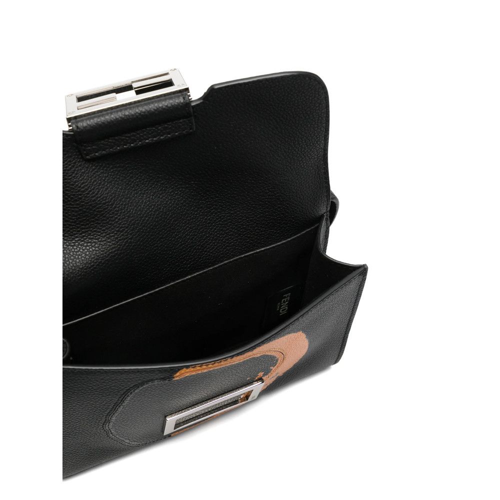 Fendi Fendi BLACK Messenger Bags Size ONE SIZE - 4 Thumbnail