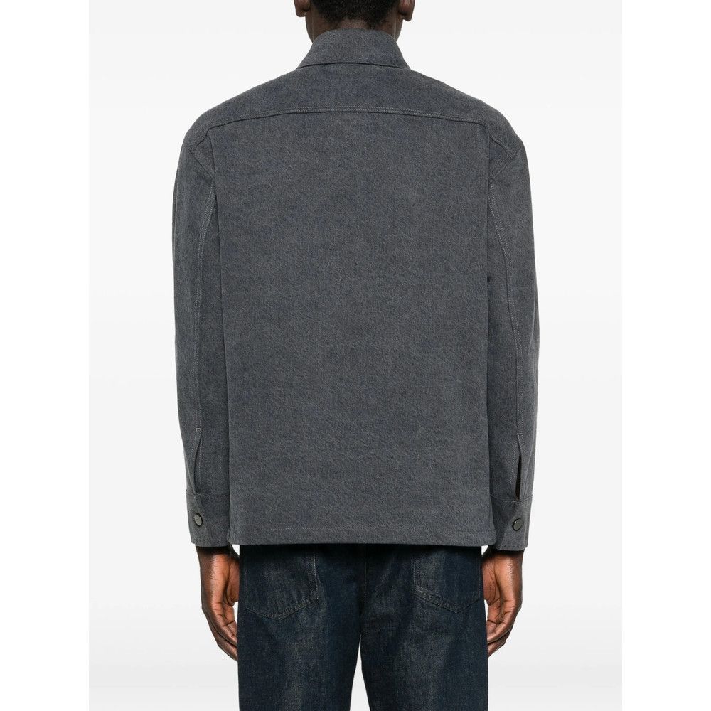 Fendi Fendi GREY Jackets - Shirt Jackets Size US XL / EU 56 / 4 - 3 Thumbnail