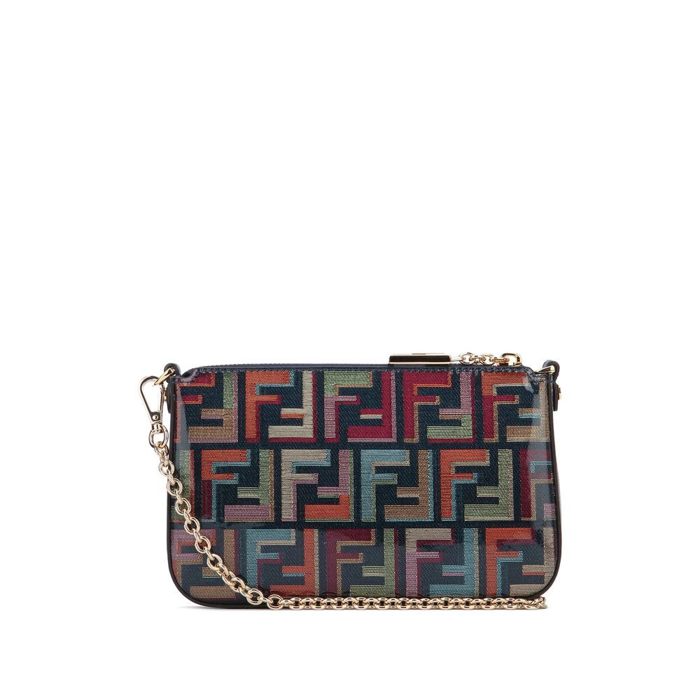 Fendi Fendi BLUE Clutch Bags Size ONE SIZE - 3 Thumbnail