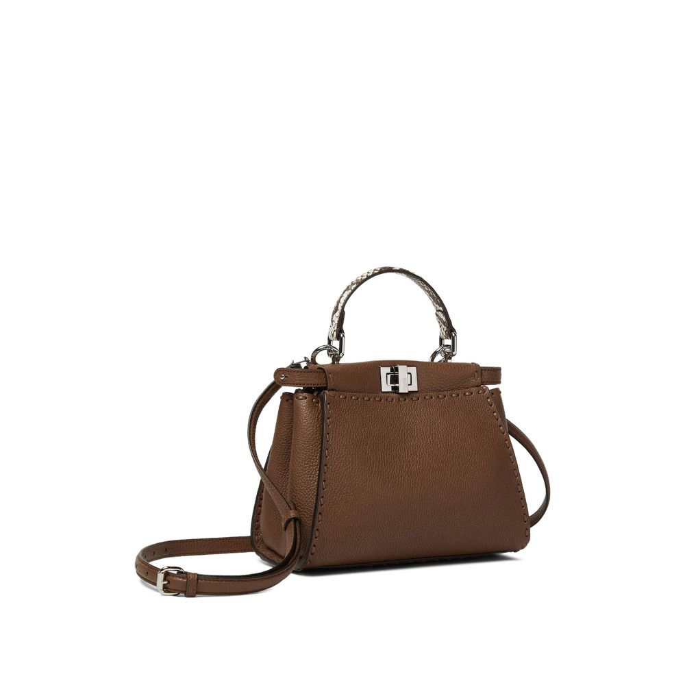 Fendi Fendi BROWN Tote Bags Size ONE SIZE - 4 Thumbnail
