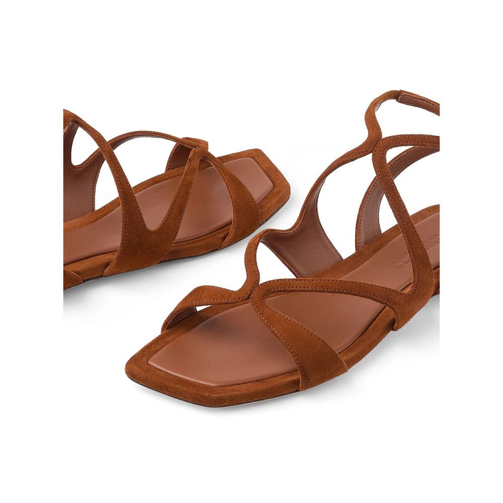 Jimmy Choo Jimmy Choo BROWN Sandals Size US 7 / IT 37 - 5 Thumbnail