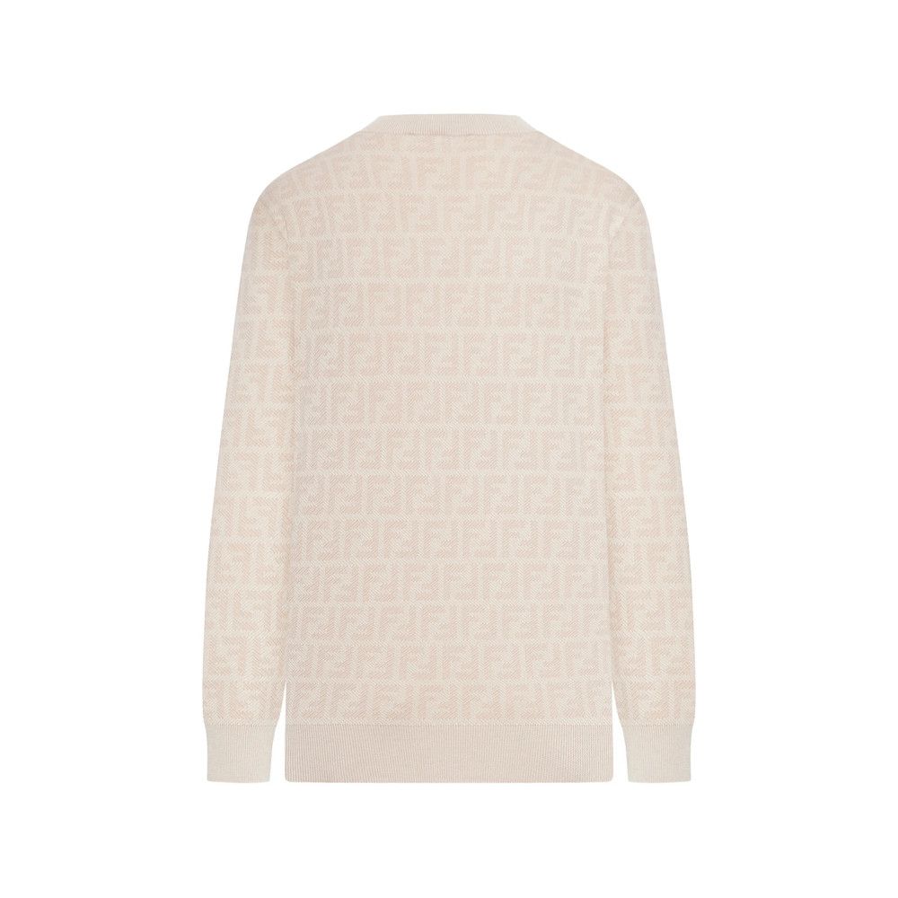 Fendi Fendi NEUTRALS Knitwear - Jumpers Size XS / US 0-2 / IT 36-38 - 2 Thumbnail