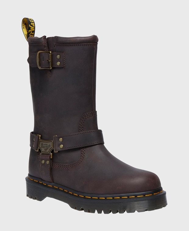 Dr. Martens Anistone Hi Ankle boots Size US 11 / EU 44 - 4 Thumbnail