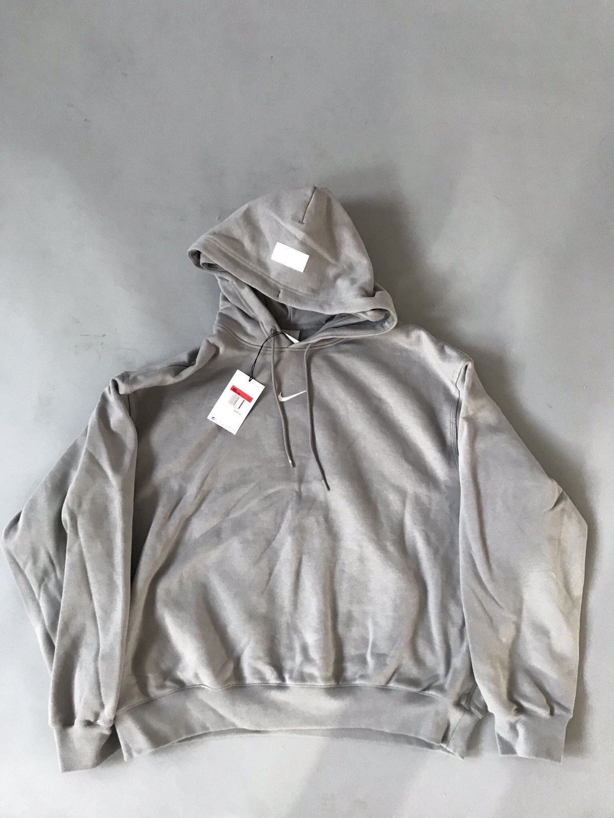 Fear of god nike double hoodie hotsell
