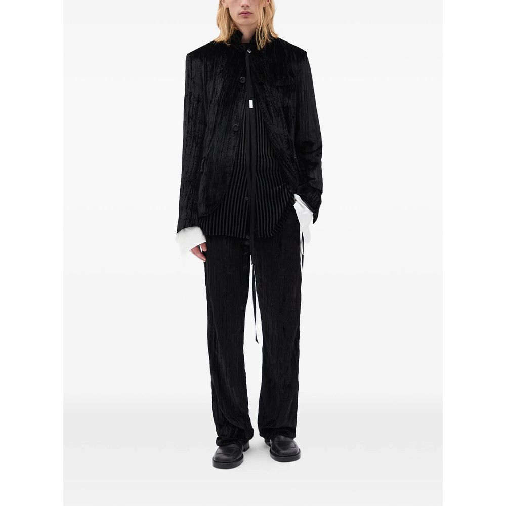 Ann Demeulemeester Ann Demeulemeester BLACK Shirts Size US M / EU 48-50 / 2 - 2 Thumbnail