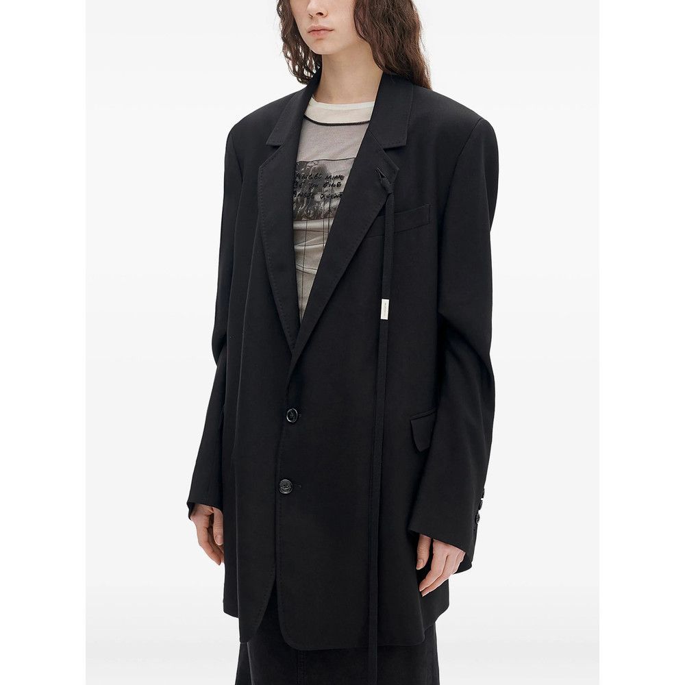 Ann Demeulemeester Ann Demeulemeester BLACK Jackets - Blazers Size XS / US 0-2 / IT 36-38 - 2 Thumbnail
