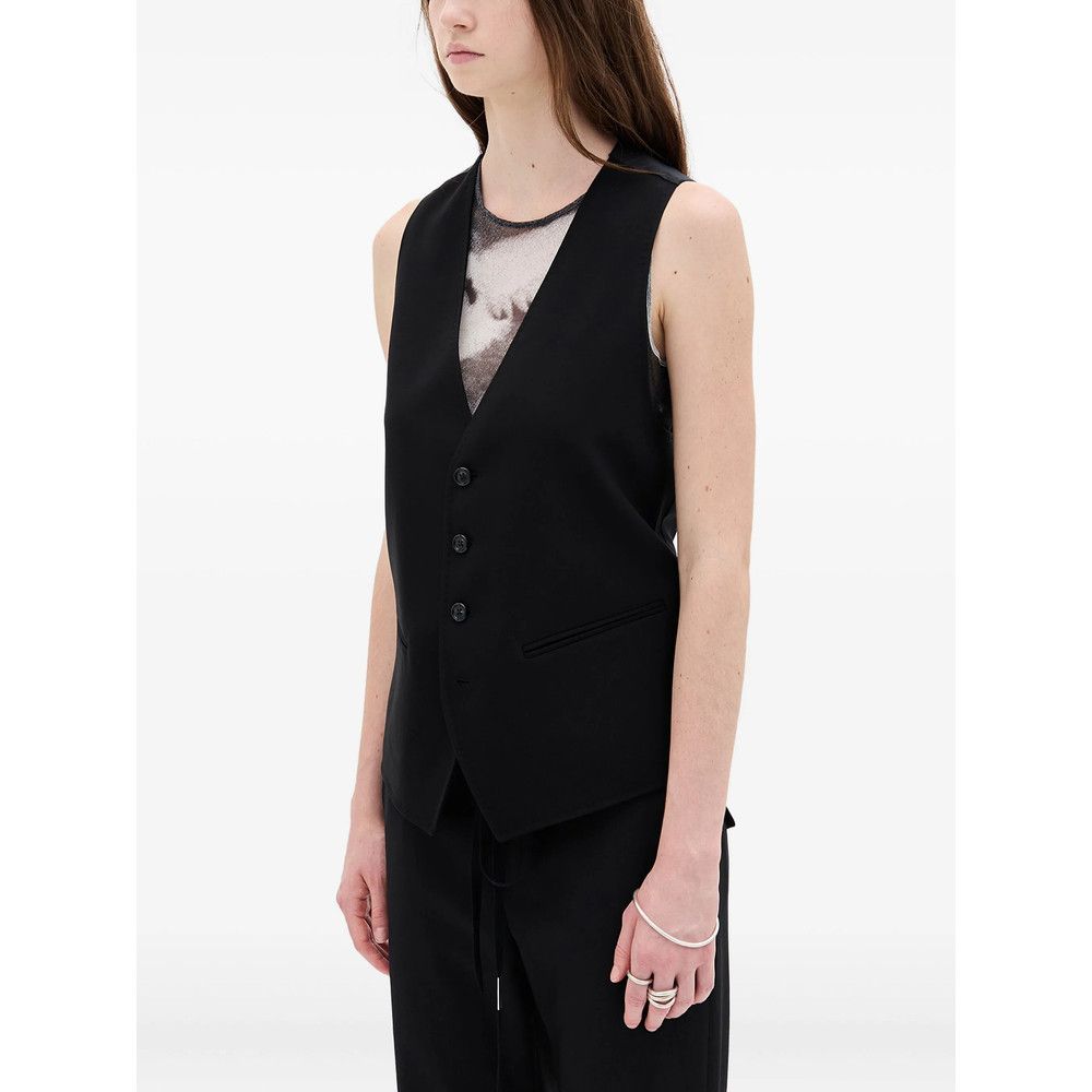 Ann Demeulemeester Ann Demeulemeester BLACK Jackets - Waistcoat & Gilets Size XS / US 0-2 / IT 36-38 - 2 Thumbnail