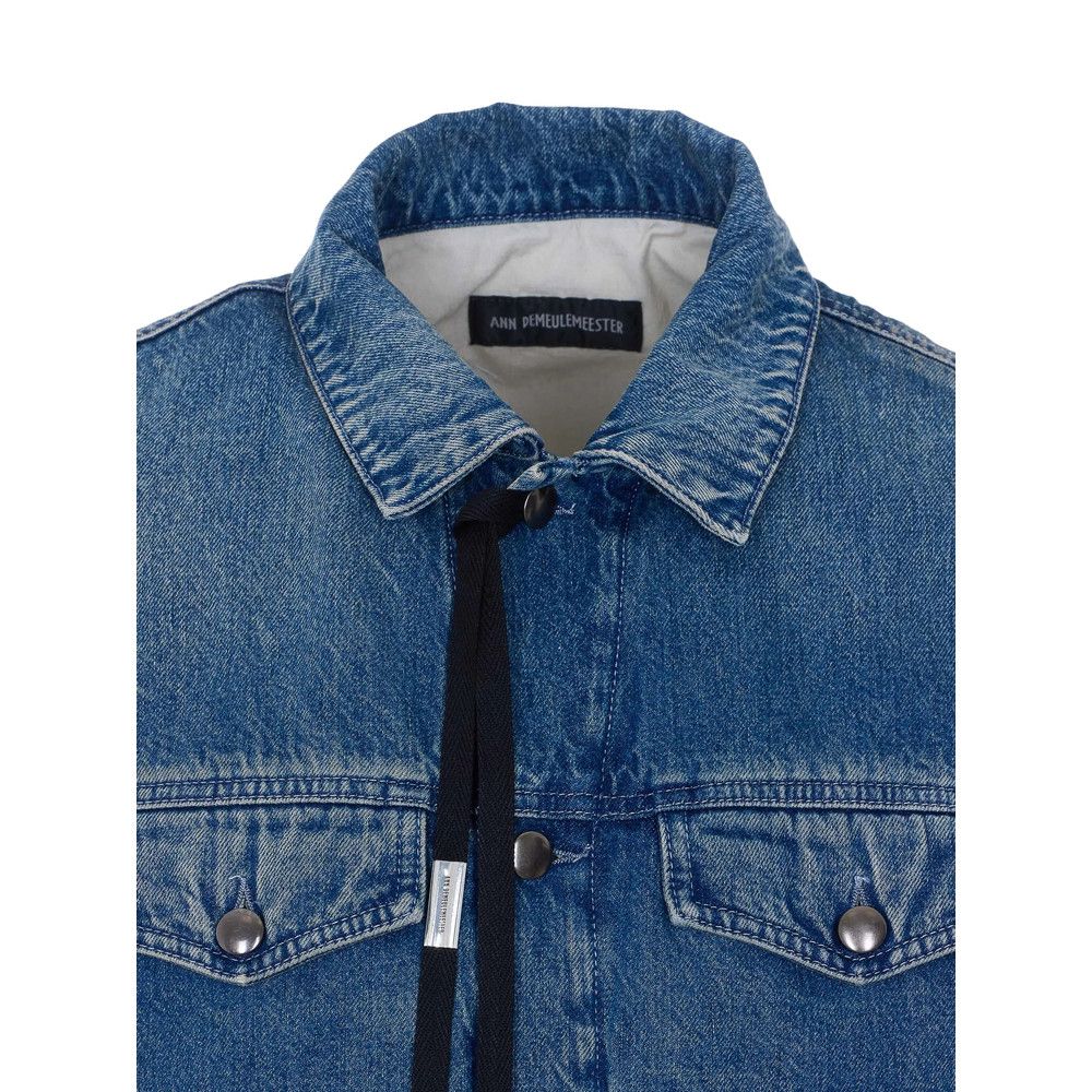 Ann Demeulemeester Ann Demeulemeester BLUE Jackets - Denim Jackets Size US XL / EU 56 / 4 - 4 Thumbnail
