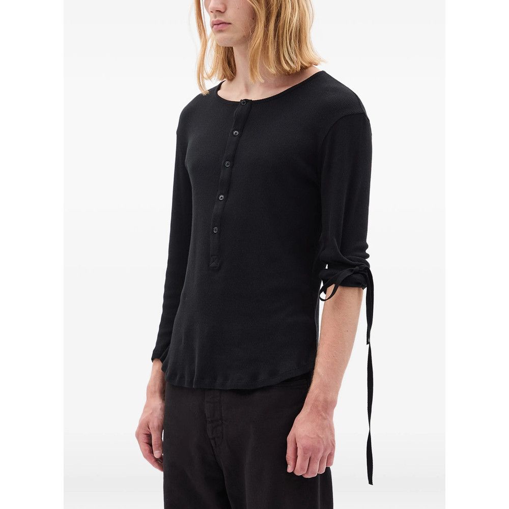 Ann Demeulemeester Ann Demeulemeester BLACK T-Shirts & Vests - T-Shirts Size US XL / EU 56 / 4 - 3 Thumbnail