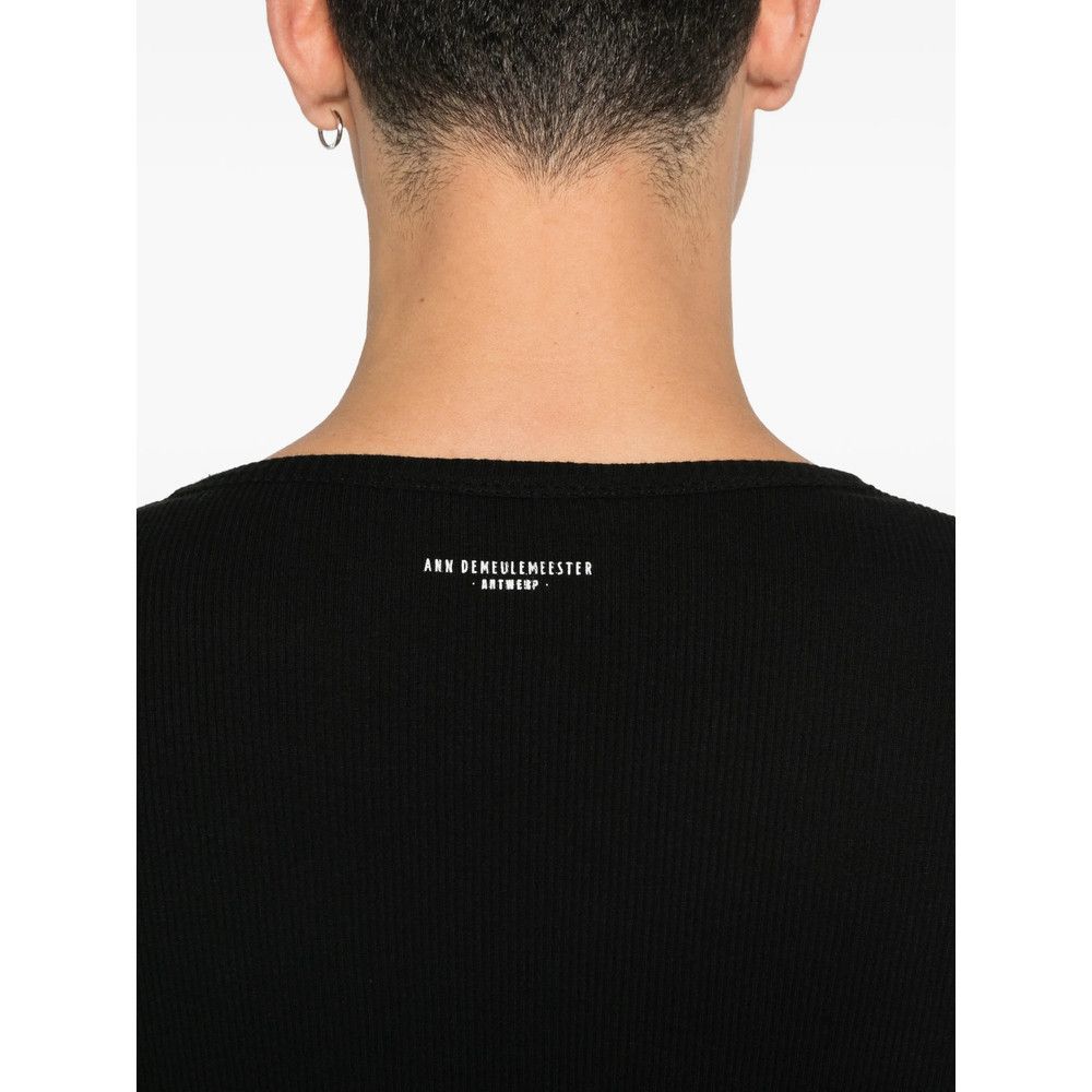 Ann Demeulemeester Ann Demeulemeester BLACK T-Shirts & Vests - T-Shirts Size US XL / EU 56 / 4 - 2 Thumbnail