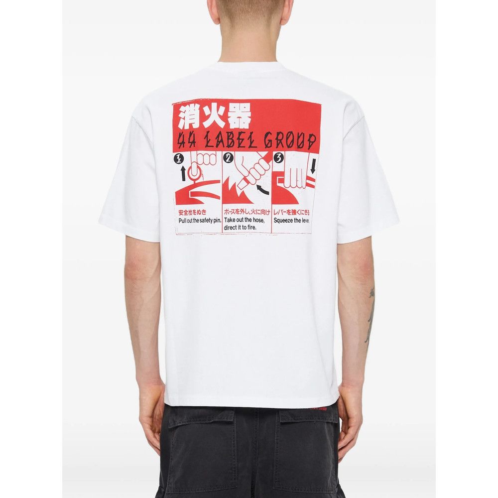 44 LABEL GROUP 44 Label Group WHITE T-Shirts & Vests - T-Shirts Size US M / EU 48-50 / 2 - 4 Thumbnail