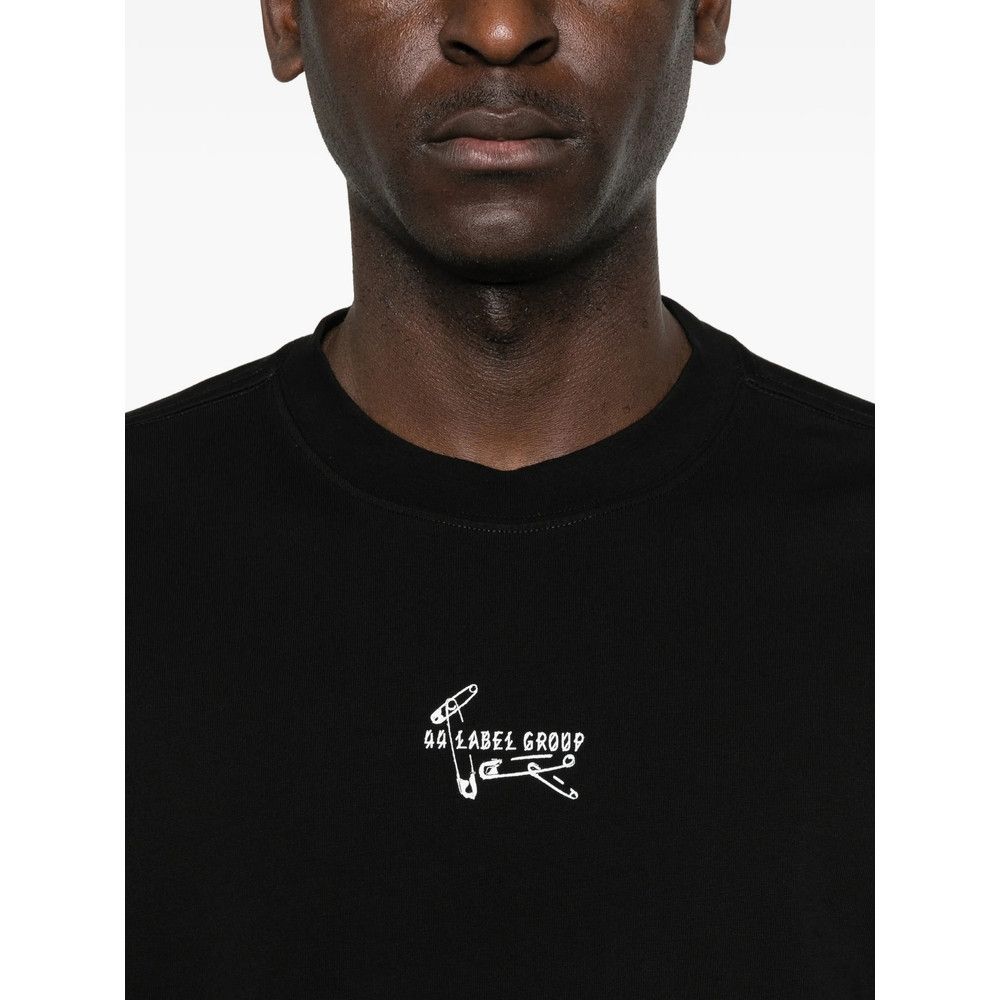 44 LABEL GROUP 44 Label Group BLACK Polo Shirts - T-Shirts Size US XL / EU 56 / 4 - 3 Thumbnail