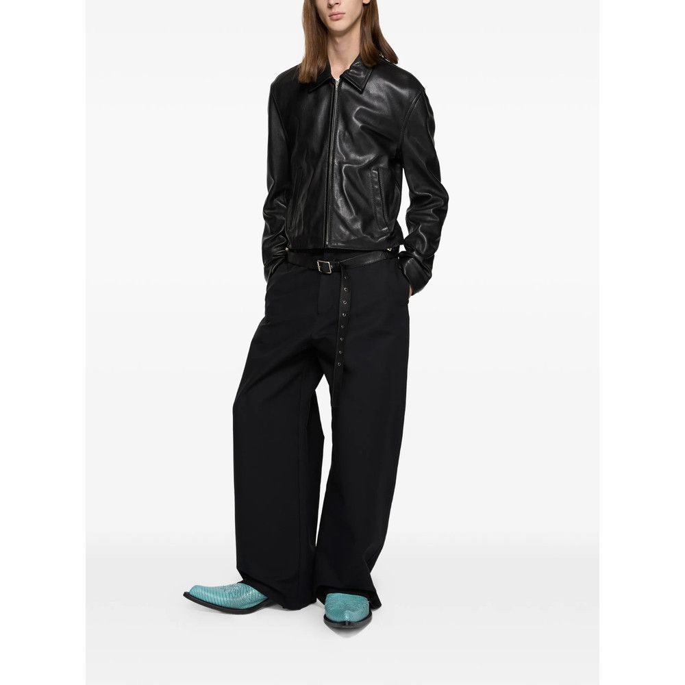 Acne Studios Acne Studios BLACK Jackets - Leather Jackets Size US L / EU 52-54 / 3 - 3 Thumbnail