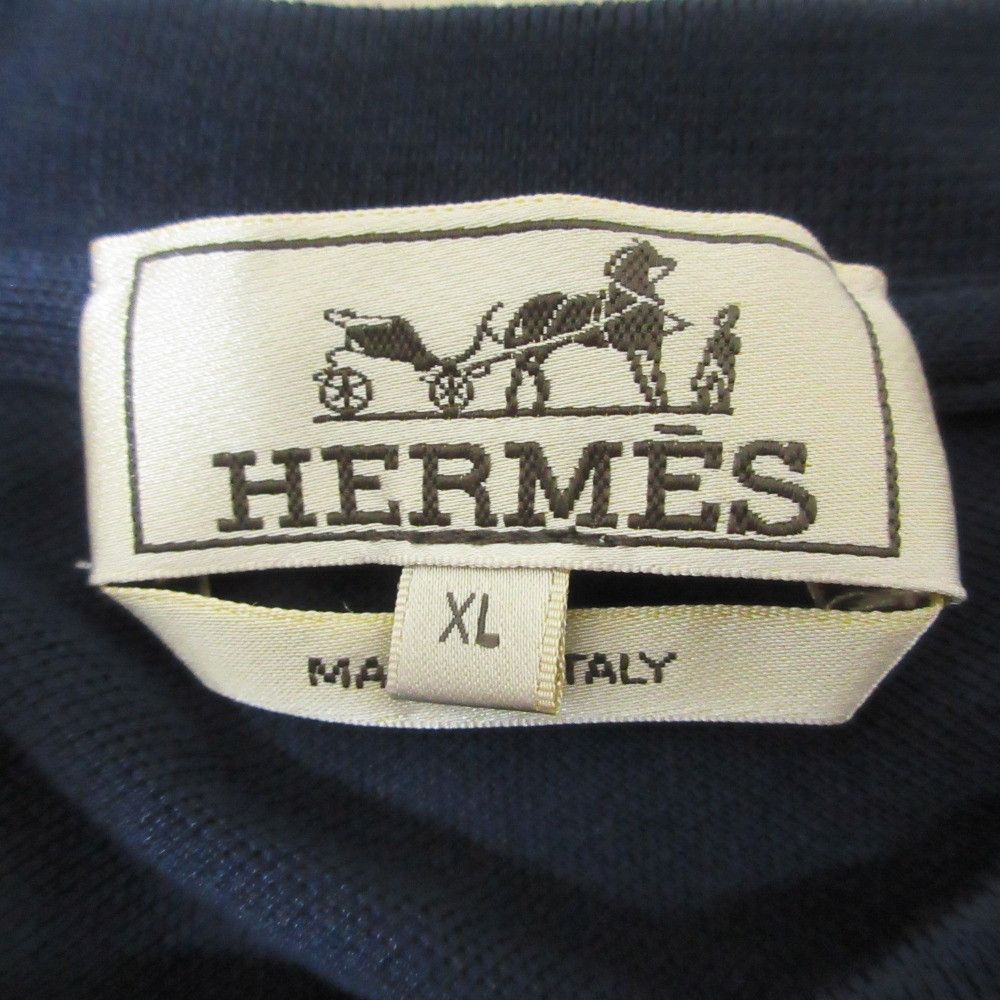 Hermes Hermes Hermès Piqué XL T-shirt Textile T-Shirts DUTY FREE for USA Size ONE SIZE - 3 Thumbnail