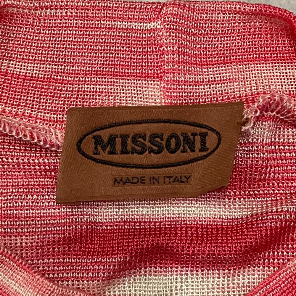 Missoni Missoni Rayon Knit Top Textile Tops DUTY FREE for USA