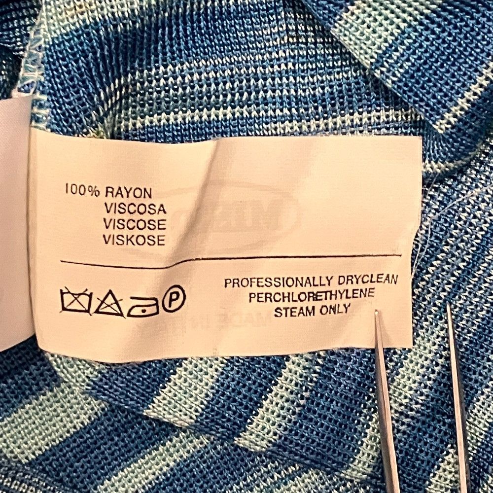 Missoni Missoni Rayon Knit Top Textile Tops DUTY FREE for USA