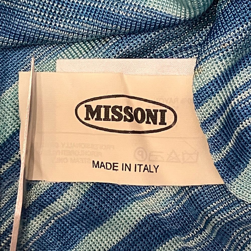 Missoni Missoni Rayon Knit Top Textile Tops DUTY FREE for USA