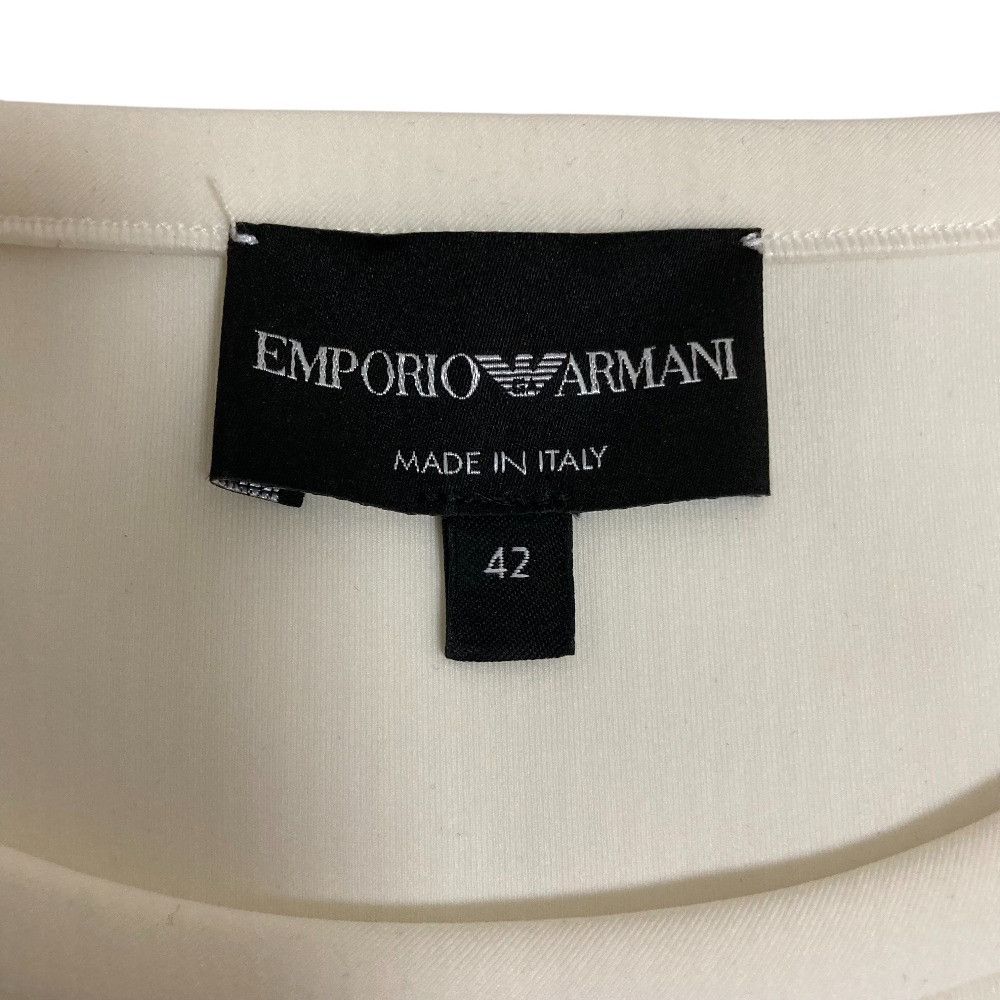 Emporio Armani Emporio Armani Emporio Armani Shirring Sleeve Panel Top Textile Tops DUTY FREE for USA Size ONE SIZE - 7 Thumbnail
