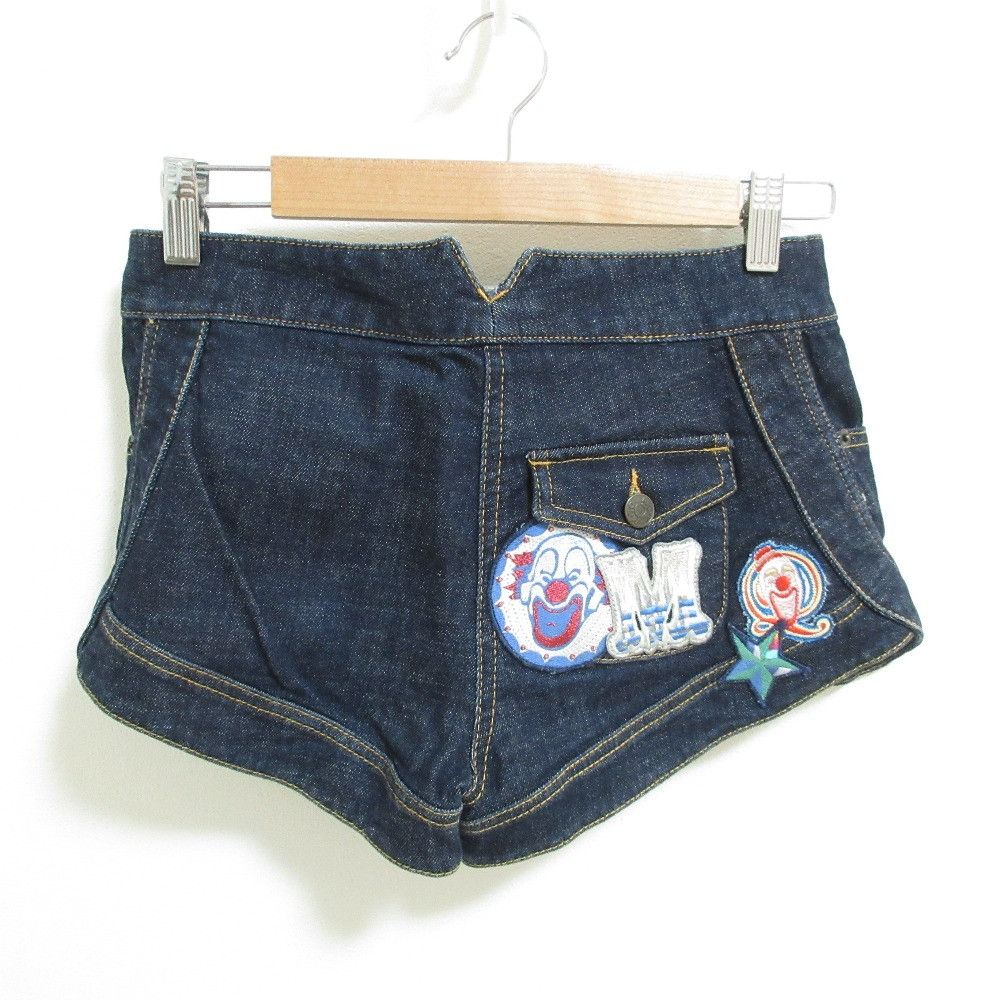 Alexander McQueen Alexander McQueen McQ Alexander McQueen Denim Shorts Textile Shorts DUTY FREE for USA Size ONE SIZE - 2 Thumbnail