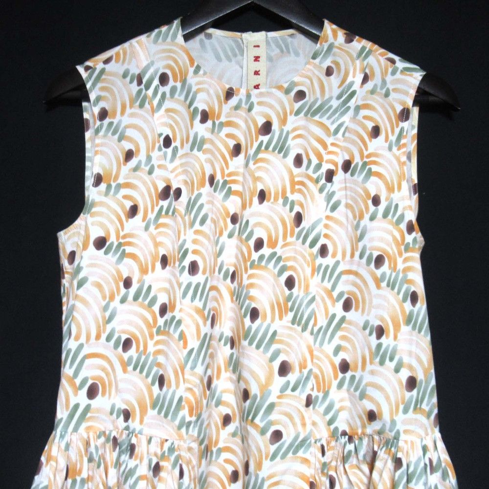 Marni Marni Marni Printed Dress Textile Dresses DUTY FREE for USA Size ONE SIZE - 3 Thumbnail