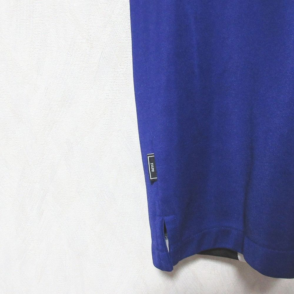 AMI Ami Ami Paris Open Collar Jersey Shirt Textile Dress Shirt E18J589.739 DUTY FREE for USA Size ONE SIZE - 4 Thumbnail