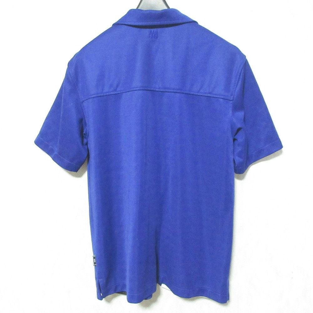 AMI Ami Ami Paris Open Collar Jersey Shirt Textile Dress Shirt E18J589.739 DUTY FREE for USA Size ONE SIZE - 2 Thumbnail