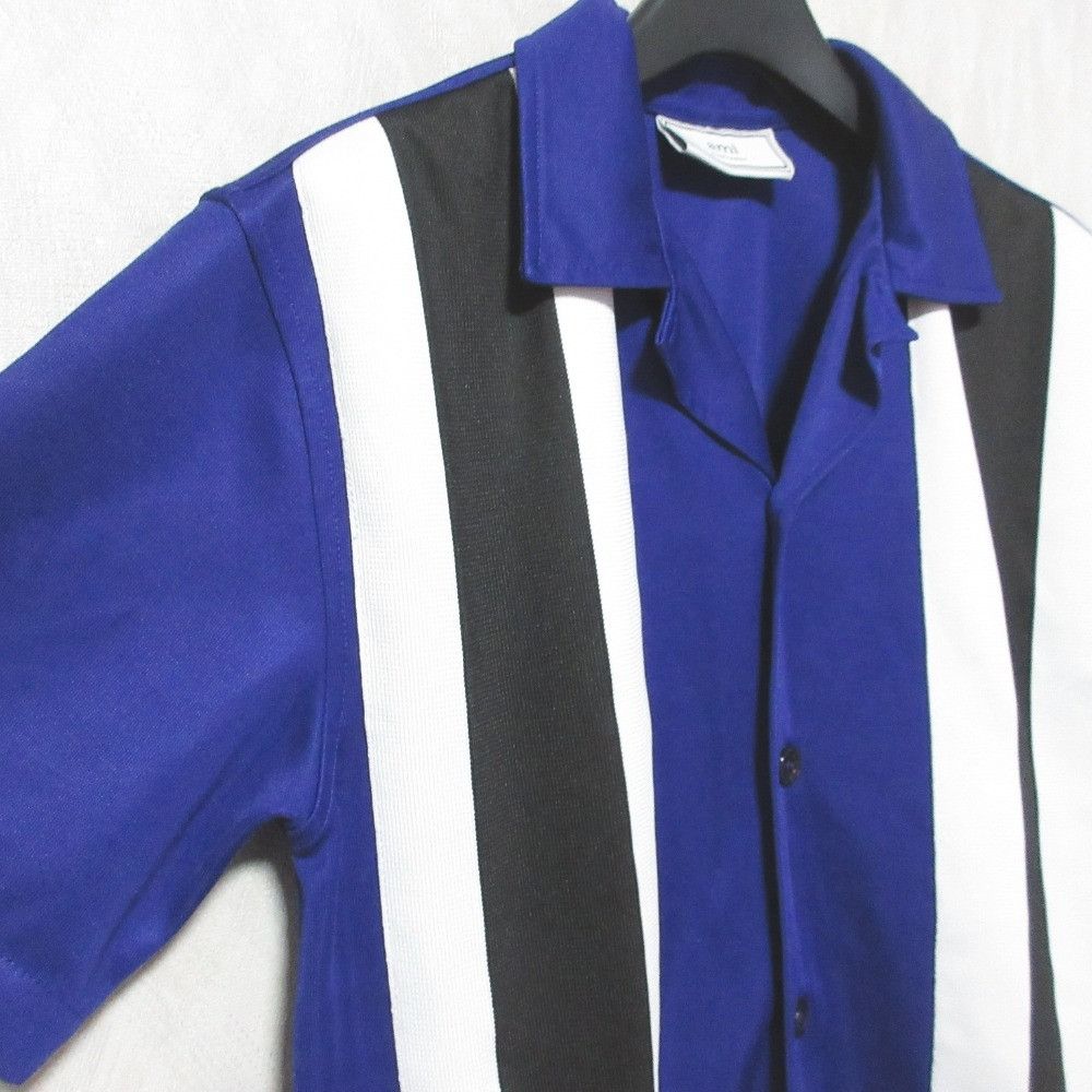 AMI Ami Ami Paris Open Collar Jersey Shirt Textile Dress Shirt E18J589.739 DUTY FREE for USA Size ONE SIZE - 3 Thumbnail