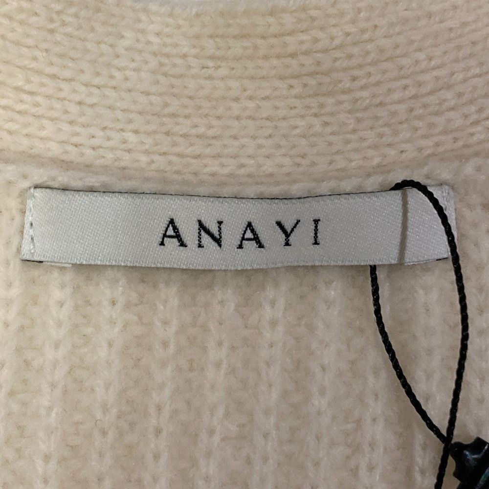 Other Other ANAYI Wool Cashmere V-Neck Cardigan Textile Tops DUTY FREE for USA Size ONE SIZE - 4 Thumbnail